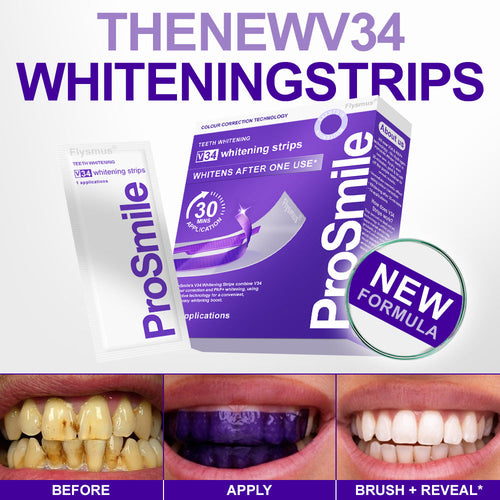 𝐅𝐥𝐲𝐬𝐦𝐮𝐬®🦷🦷𝐕𝟑𝟒 𝐖𝐇𝐈𝐓𝐄𝐍𝐈𝐍𝐆 𝐒𝐓𝐑𝐈𝐏𝐒 — Clinically proven to gently remove stains, whiten teeth, and restore natural brightness in just 30 minutes — safe for sensitive teeth and gums.