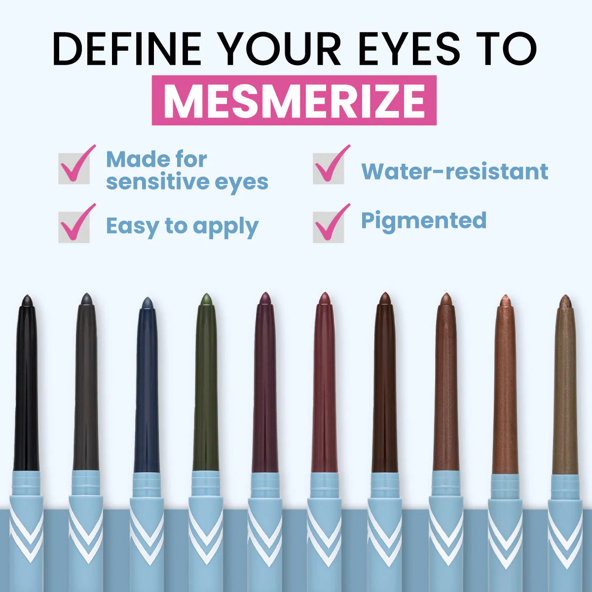👁️GLANARIVA® Waterproof Smudge-Proof Gel Eyeliner | All Day Comfort